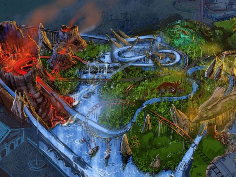 Rethématisation : Dino Splash (10 Juillet&nbsp;2019)